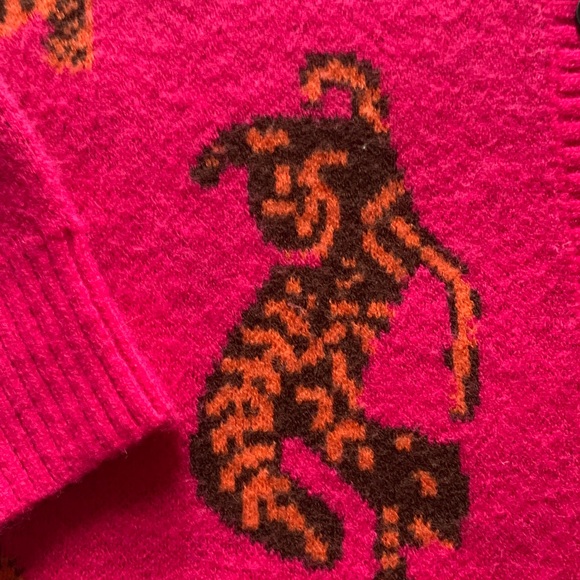 JODIFL BEAUTIFUL OVERSIZED TIGER PRINT CARDIGAN - Picture 4 of 10